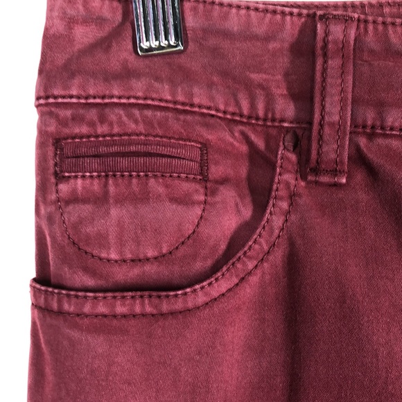 Emporio Armani Cameron maroon pants size 28 - Picture 3 of 13